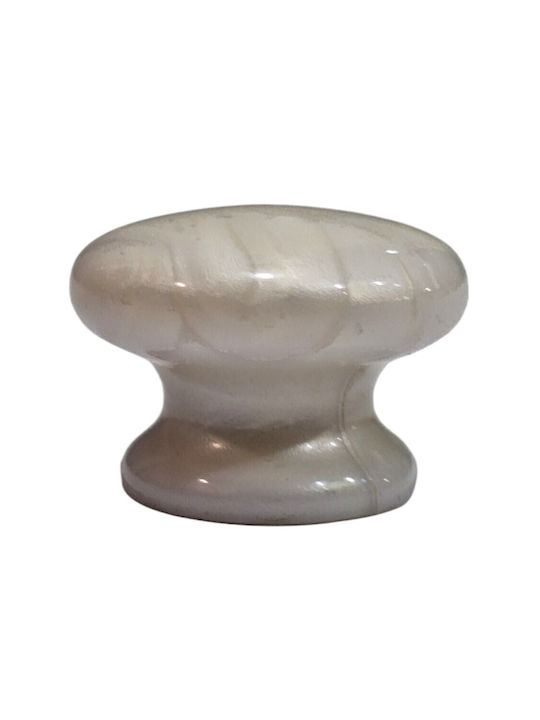 Italian Furniture Knob Eureka 11552-000-mab1 Plastic Dimensions D.29