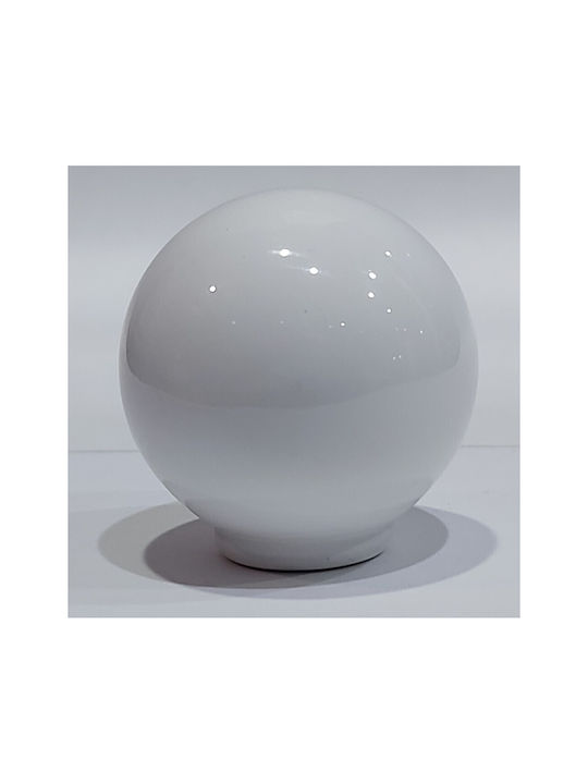 Italian Furniture Knob Eureka 11716-000-pla1 White Plastic D.34