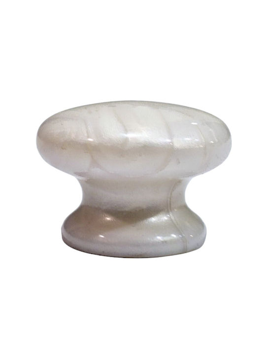 Italian Furniture Knob Eureka 11552-000-mab1 Plastic Dimensions D.29