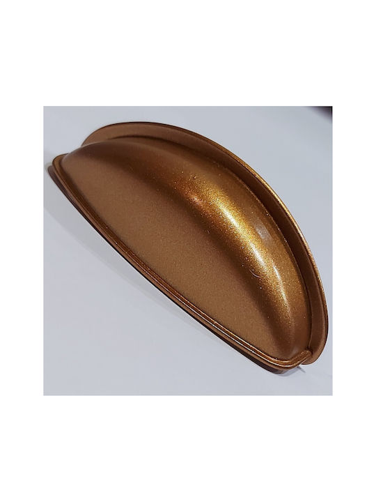 Italian Furniture Flush Handle Eureka 11725-064-brz1 Copper Dimension 6.4cm