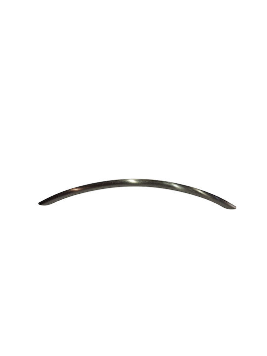 Italian Furniture Handle Eureka 11694-192-ino Nickel Matt Size 19.2cm