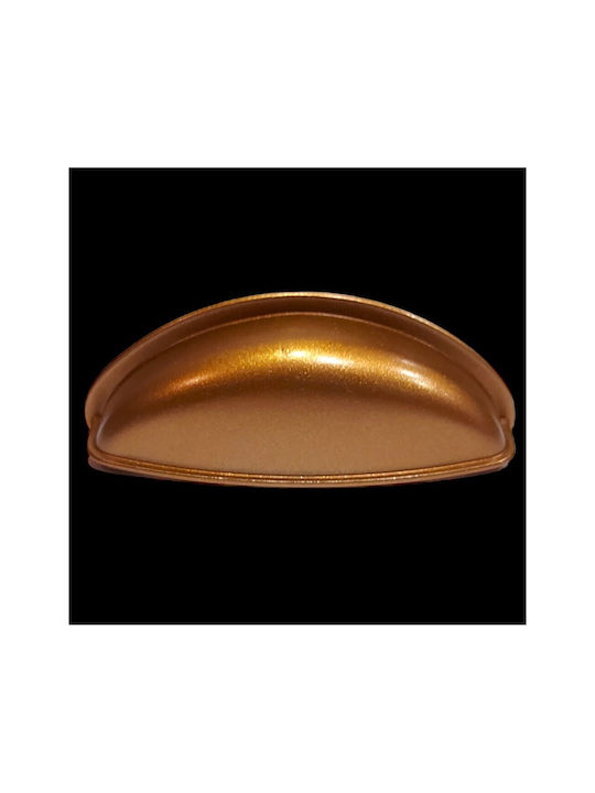 Italian Furniture Flush Handle Eureka 11725-064-brz1 Copper Dimension 6.4cm