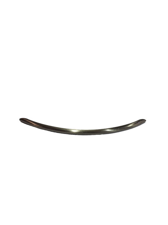 Italian Furniture Handle Eureka 11694-192-ino Nickel Matt Size 19.2cm
