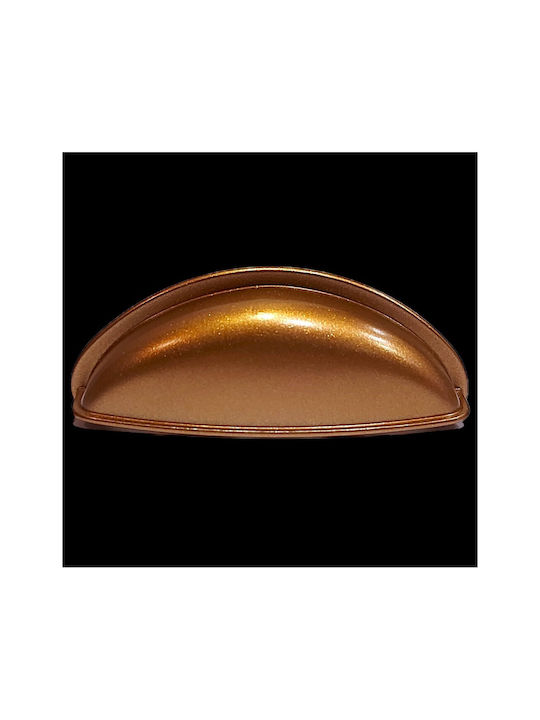 Italian Furniture Flush Handle Eureka 11725-064-brz1 Copper Dimension 6.4cm