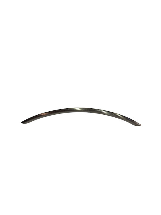 Italian Furniture Handle Eureka 11694-192-ino Nickel Matt Size 19.2cm
