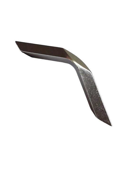 Italian Furniture Handle Eureka 11726-064-roz1 Nickel Matte Size 6.4cm