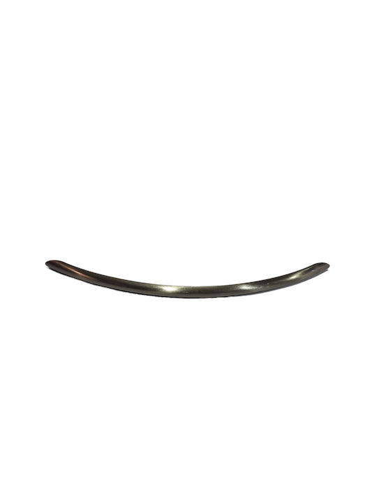 Italian Furniture Handle Eureka 11694-192-ino Nickel Matt Size 19.2cm