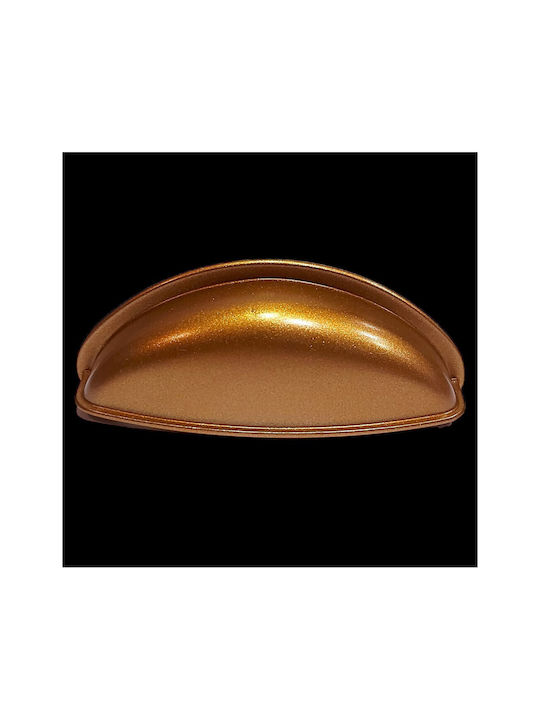 Italian Furniture Flush Handle Eureka 11725-064-brz1 Copper Dimension 6.4cm