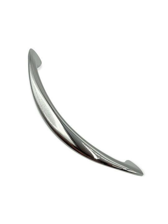 Italienischer Möbelgriff Valli&Valli 4810-160-ino1 Chrom Hochglanz Maße 16,0cm