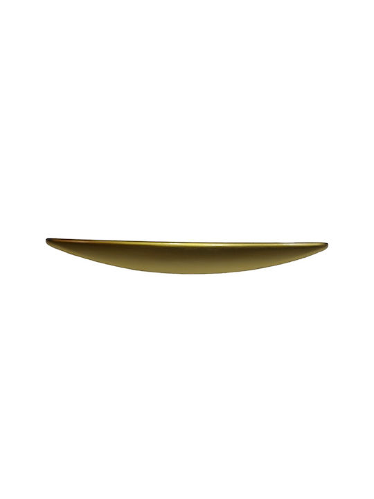 Italian Furniture Handle Eureka 11728-160-brz1 Gold Matte Size 16.0cm