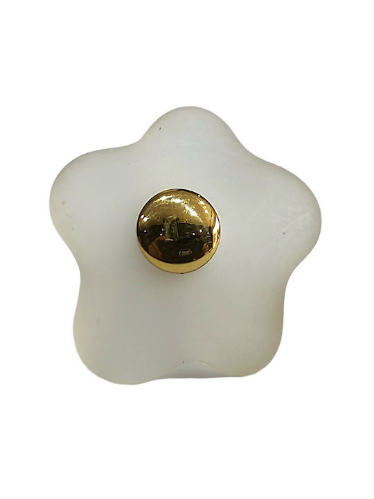 Kunststoff Möbelgriff Italienisches Kristall Knopf Valli&valli 9060-mour Murano Kristall Φ35
