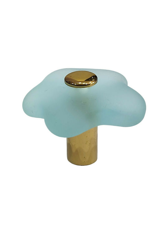 Krisallines Italienisches Möbelgriff Valli&valli 9062-mour Kristall Murano Φ35