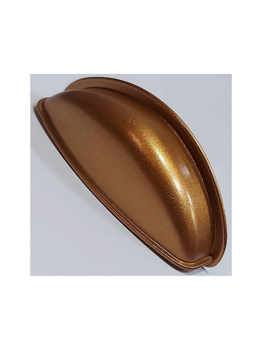 Italian Furniture Flush Handle Eureka 11725-064-brz1 Copper Dimension 6.4cm
