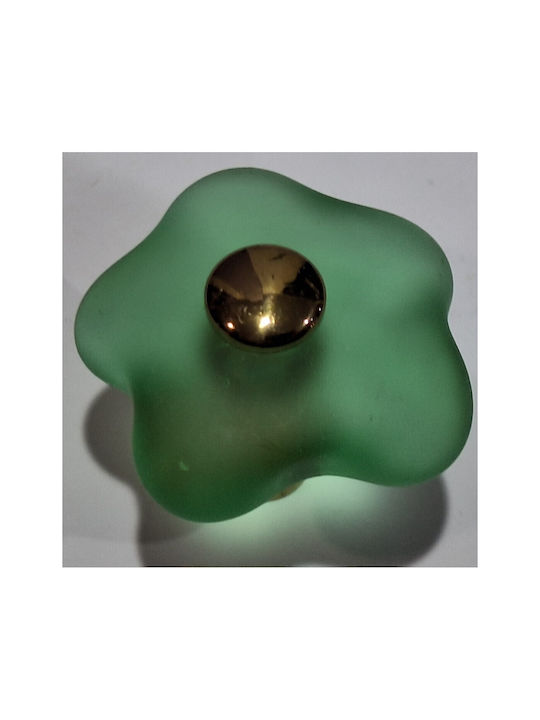 Krisallines Italienisches Möbelgriff Valli&valli 9061-mour Kristall Murano Durchmesser 35