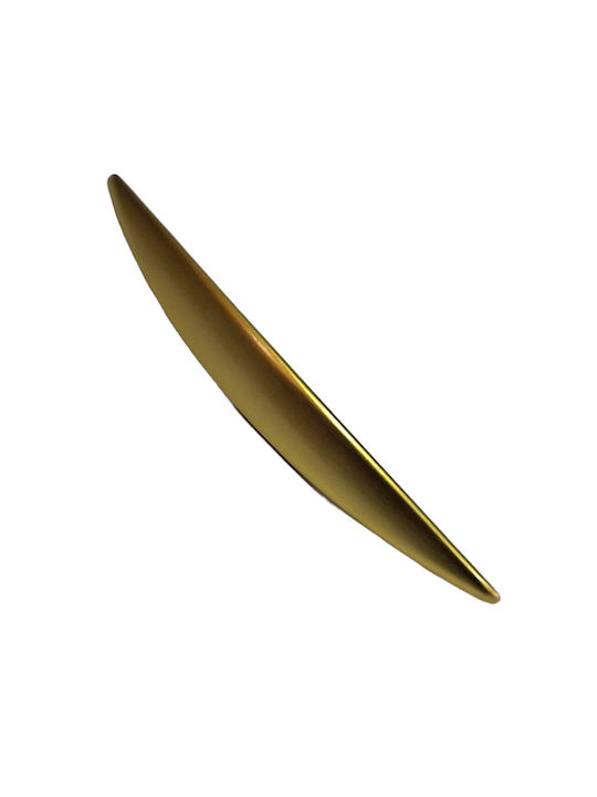 Italian Furniture Handle Eureka 11728-160-brz1 Gold Matte Size 16.0cm
