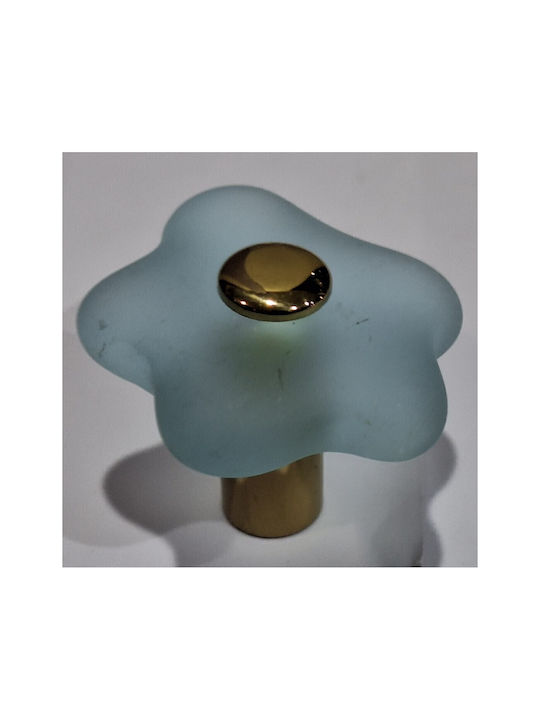 Krisallines Italienisches Möbelgriff Valli&valli 9062-mour Kristall Murano Φ35