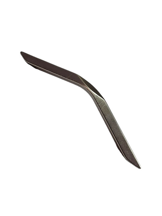 Italian Furniture Handle Eureka 11726-064-roz1 Nickel Matte Size 6.4cm
