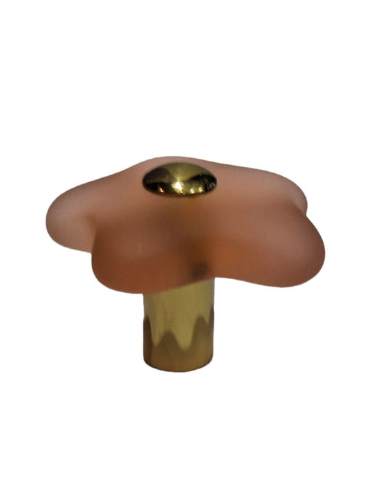 Kristall Italienischer Möbelgriff Valli&valli 9058-mour Kristall Murano Φ35
