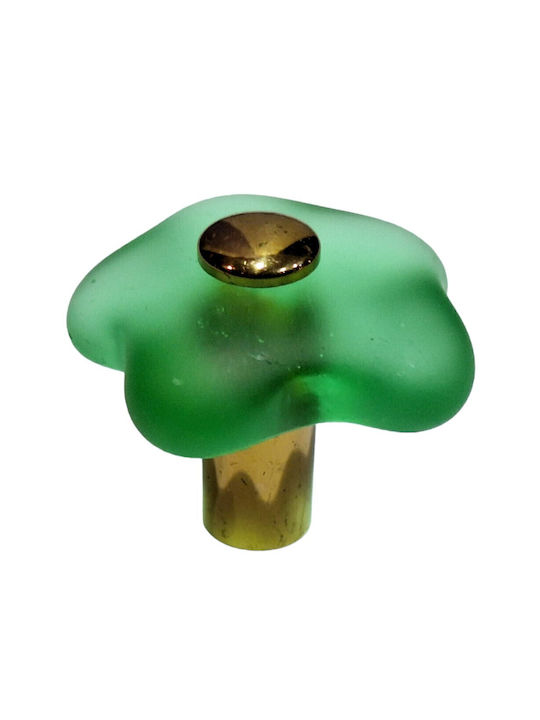 Krisallines Italienisches Möbelgriff Valli&valli 9061-mour Kristall Murano Durchmesser 35