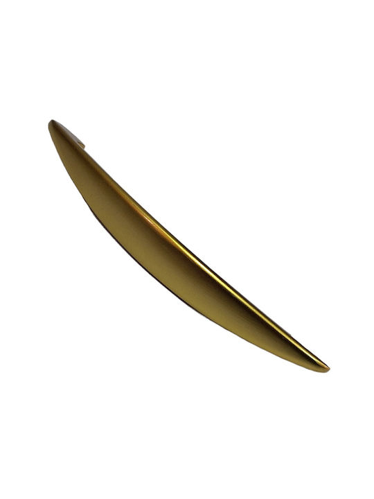 Italian Furniture Handle Eureka 11728-160-brz1 Gold Matte Size 16.0cm