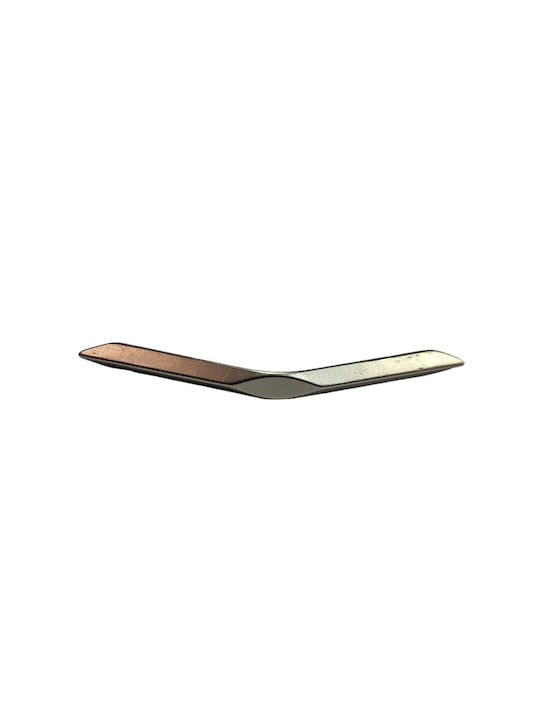 Italian Furniture Handle Eureka 11726-064-roz1 Nickel Matte Size 6.4cm