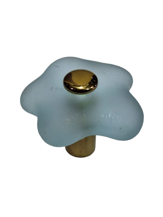 Krisallines Italienisches Möbelgriff Valli&valli 9062-mour Kristall Murano Φ35