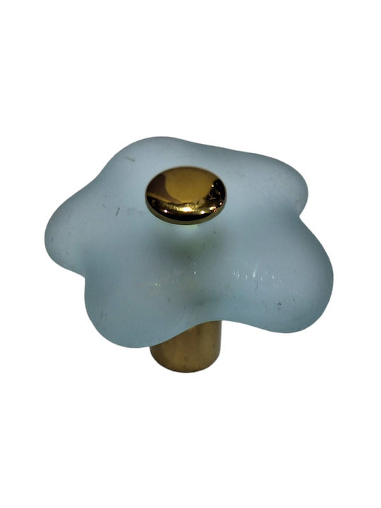 Krisallines Italienisches Möbelgriff Valli&valli 9062-mour Kristall Murano Φ35
