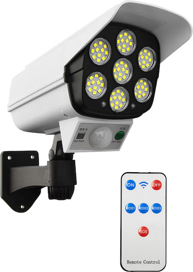 ACP Camera de supraveghere falsă tip Bullet Camere de supraveghere simulare cu iluminare LED Alb