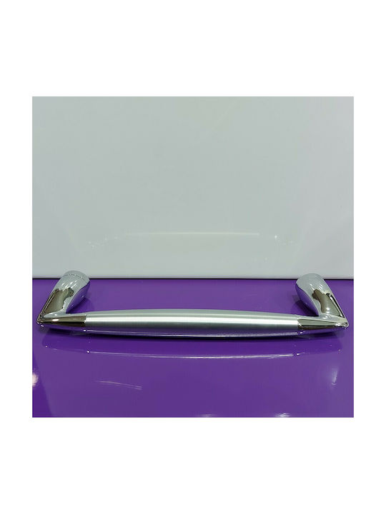 Italienischer Messing-Tastatur Außentür Mandelli 4898-ino Zweifarbige Größe 25,0cm