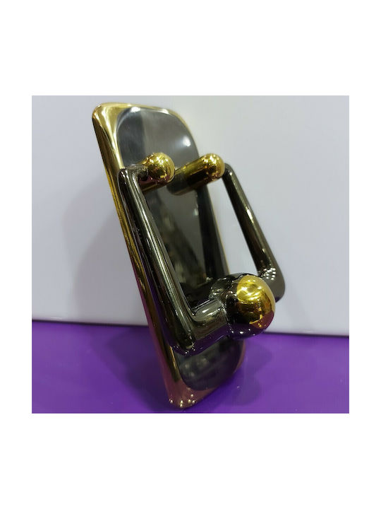 Front Door Knocker Italian Brass Mandelli 4937-aim1 Two-Tone Dimensions 165×95×50 Mm