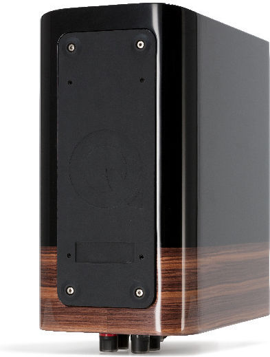 Q-Acoustics Concept 300 Paar Hi-Fi Lautsprecher Buch selbst 2 Anzahl von Fahrern B35.5xT40xH20cm. Gloss Black & Rosewood