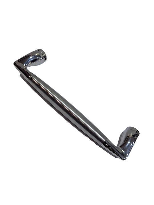 Italienischer Messing-Tastatur Außentür Mandelli 4898-ino Zweifarbige Größe 25,0cm