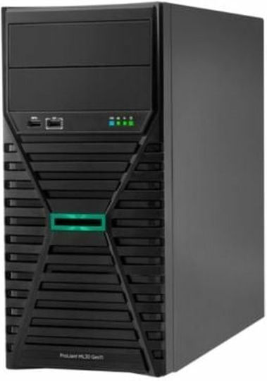 HP ProLiant ML30 Gen11 (Xeon E-2436/32GB DDR5/480GB SSD + 480GB SSD/No OS)