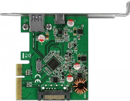 DeLock Κάρτα PCIe σε 2 θύρες Type-C / USB 3.1