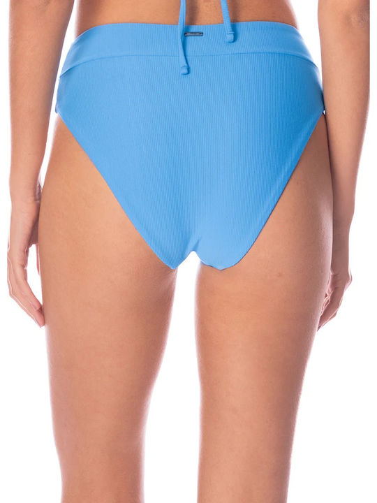 Set Bikini Τριγωνάκι Ψηλόμεσο Stone Blue