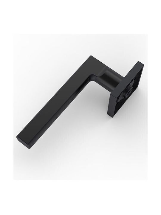 Door Handle Rosette Finetto Art.842056 121 5x50mm Black Matte Left Front Door 243-842a056bla-Left Front Door
