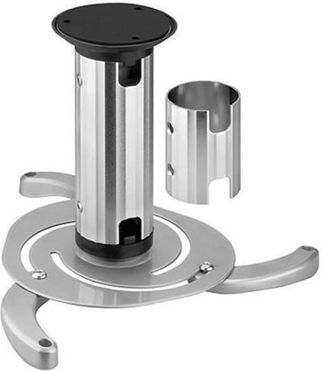 Neomounts Projektorhalterung Decke mit Maximale Belastung 15kg Silber