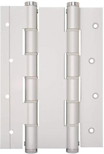 Double Action Hinge with Return Europa 18cm x 5cm Up to 80kg White Da180a Justor 5934.06