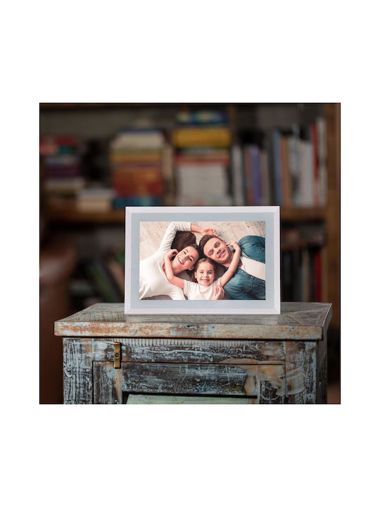 Sencor SDF 1091 Ψηφιακή Κορνίζα με Οθόνη Αφής 10.1" Ανάλυσης 1280x800 με WiFi Λευκή SDF 1091 W