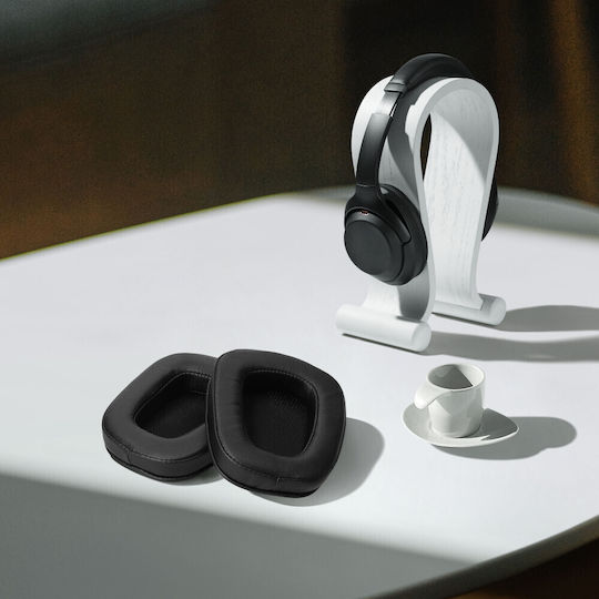 KWmobile Ανταλλακτικά Earpads Leather Μαύρα