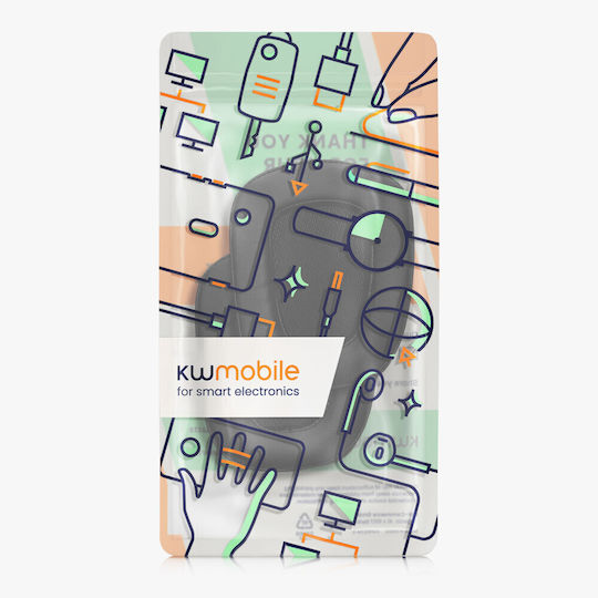 KWmobile Ανταλλακτικά Earpads Leather Μαύρα