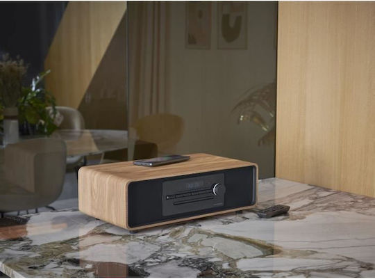 Thomson Ηχοσύστημα 2.0 Mini HiFi MIC300IBT 60W με CD Player και Bluetooth Μαύρο