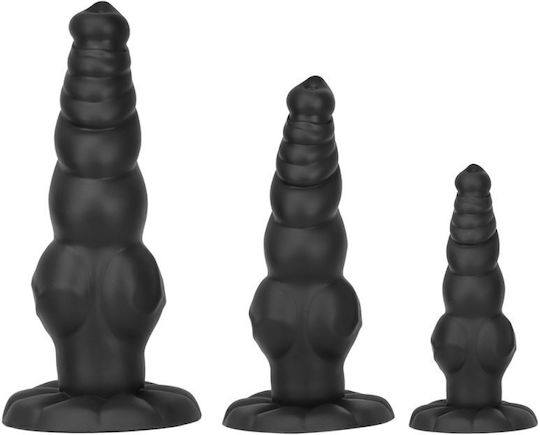 Kinksters Анално дилдо Medium Черен