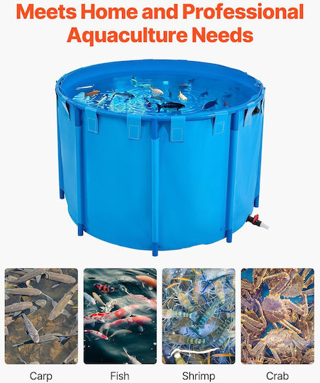 Vevor Vevor Fish Aquarium Blue