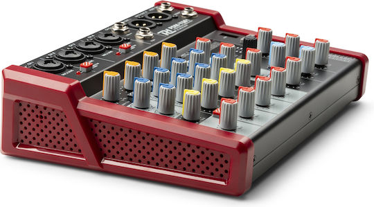 Power Dynamics PDM-Y601 Αναλογική Κονσόλα 6.0 Καναλιών με Phantom Power & 4 Εισόδους XLR & Bluetooth
