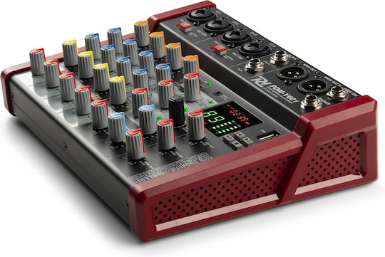 Power Dynamics PDM-Y601 Αναλογική Κονσόλα 6.0 Καναλιών με Phantom Power & 4 Εισόδους XLR & Bluetooth