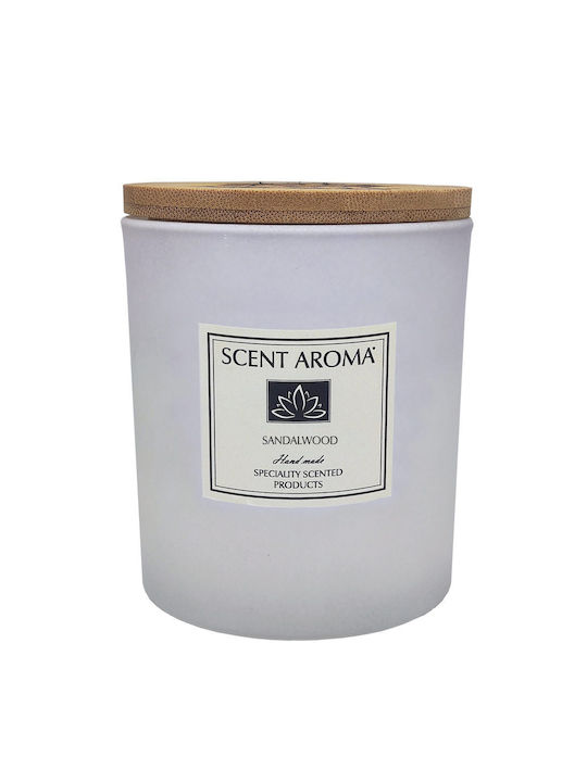 Aromatisches Raumkerze Soja Sandelholz 175gr 39 Stunden Brenndauer
