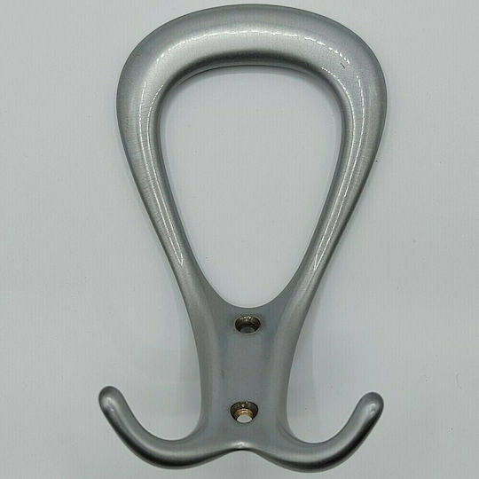 Italienische Messing Wandhalterung Mandelli 4848-00-000-12b1 Nickel Satin Maße 135×80×50 Mm