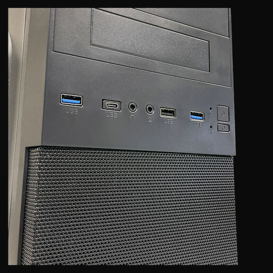 LC-Power 2004MB V3 Midi-Turm Computergehäuse Schwarz