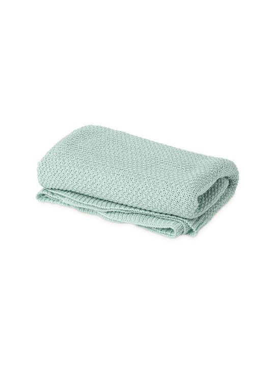 Kiokids Blanket Nursery Swaddling Blankets Bamboo Green 80x110cm